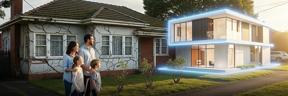 Starting Over at Home: 7 Clues a Knockdown Rebuild is Your Best Bet