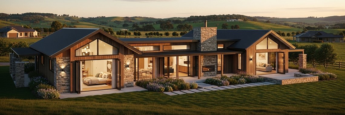 Custom Home Design Gisborne: Blending Rural Charm with Modern Elegance