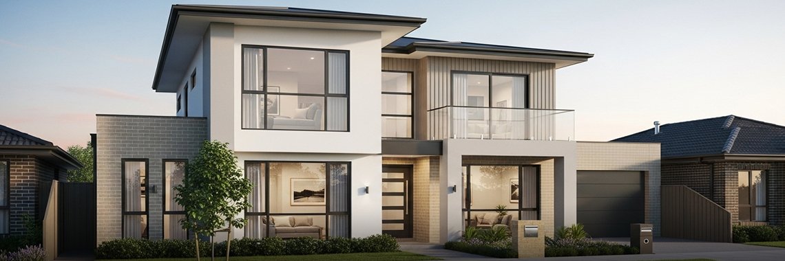 Double Storey Home Designs Melton: Contemporary Facade Trends for Modern Living