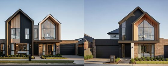 Double Storey House Facade Rockbank The Rise of the Modern Barn Look in Thornhill Park