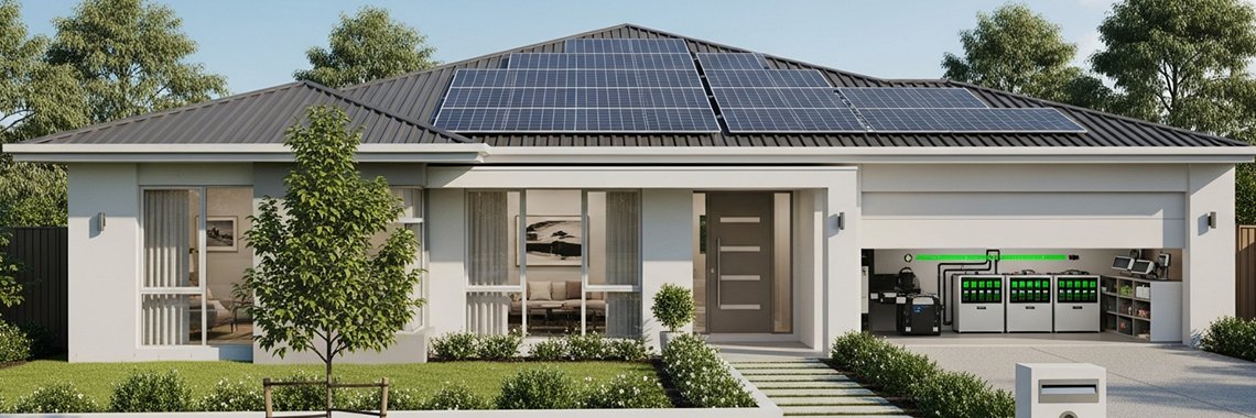Single Storey Home Designs Hoppercrossing: Integrating Solar and Battery Storage into Your New Home Build