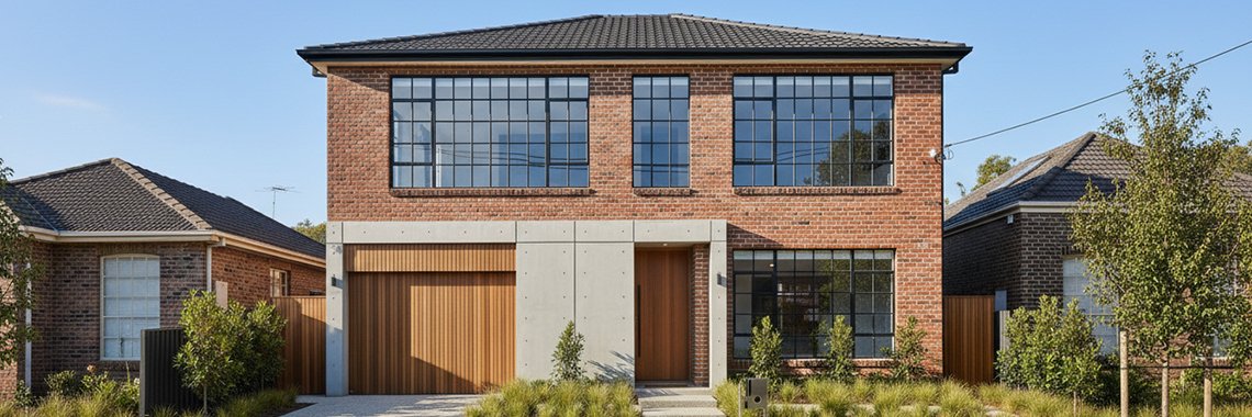 Home Facades Designs Melbourne: Industrial Fitzroy-Inspired Looks